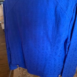 Blue pattern ruby road jacket
